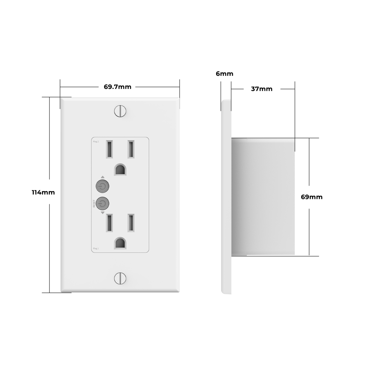 Smart Wall Outlet ZW1