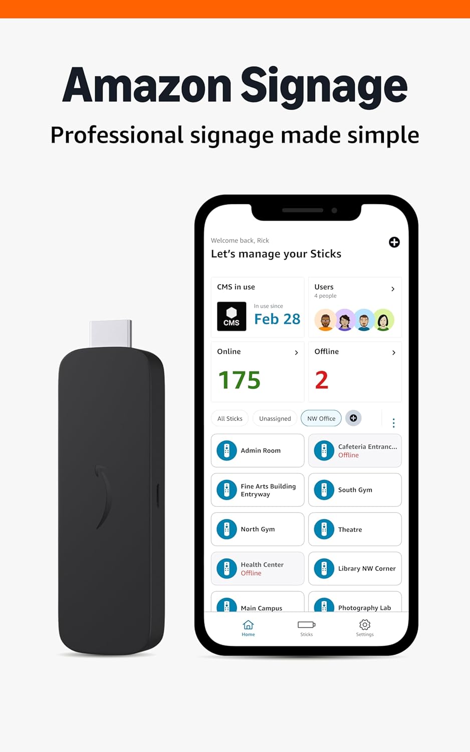 Amazon Signage Stick-US Version