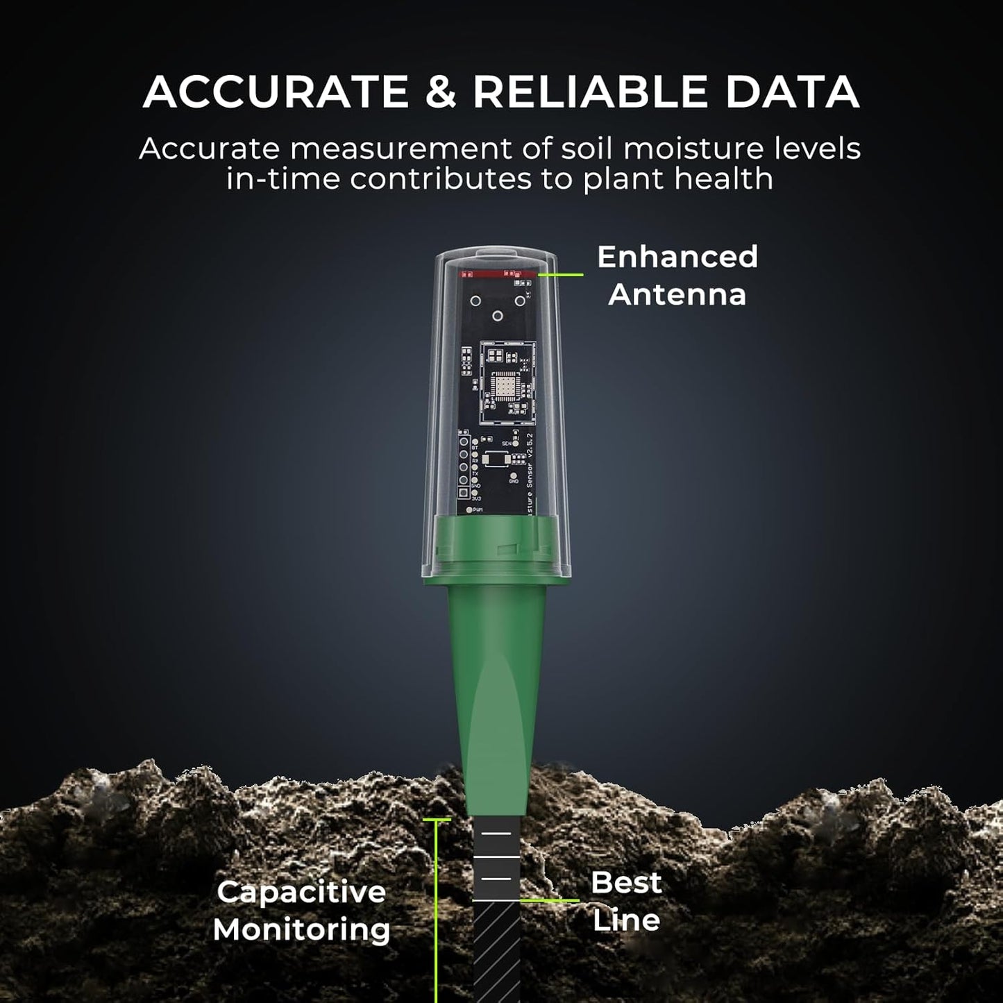 Smart Soil Moisture Sensor Gen2