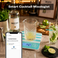 Smart cocktail mixologist with voice-guided pouring