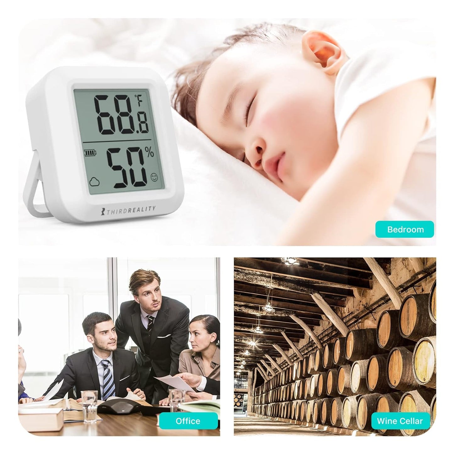 Temperature and Humidity Sensor with Digital LCD Display