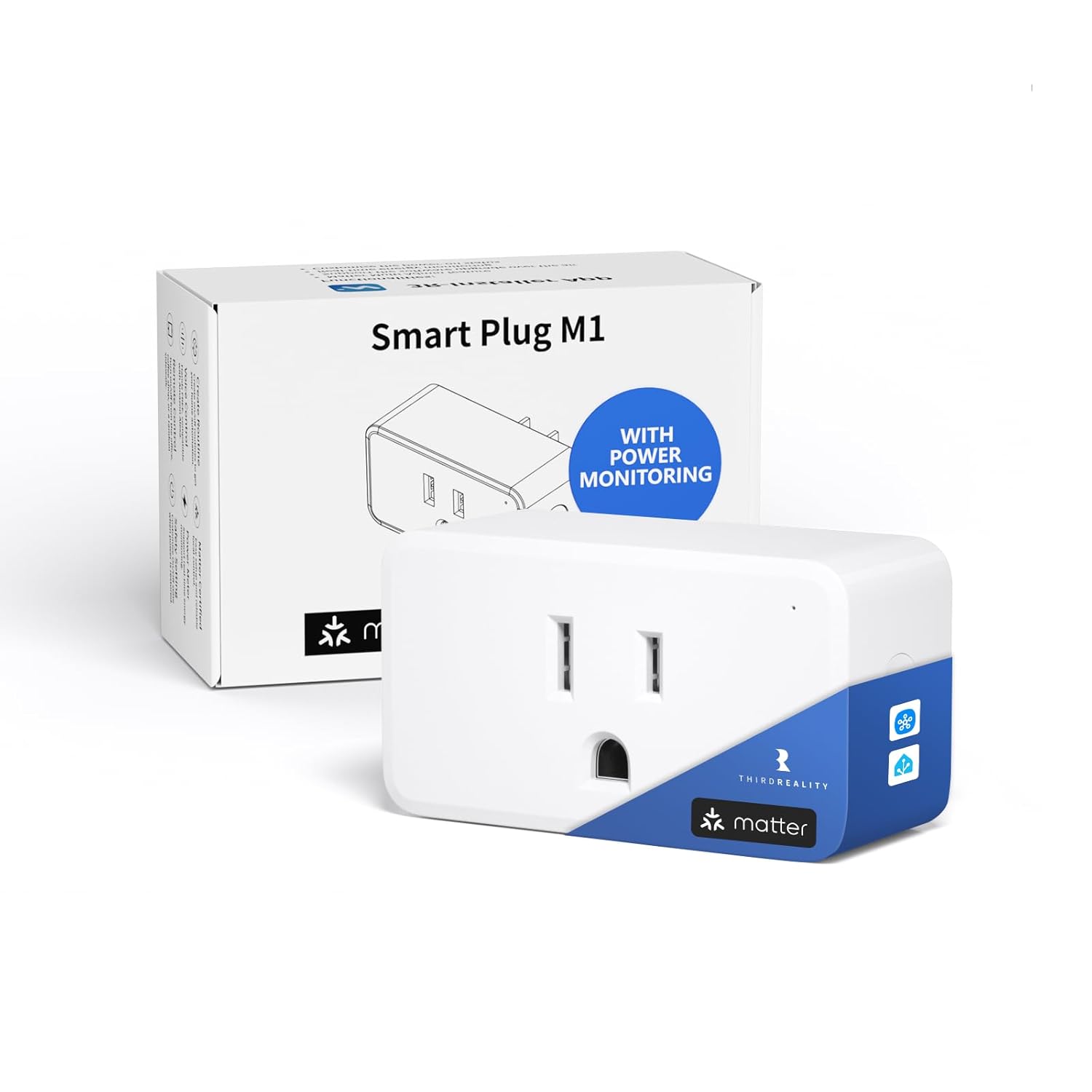 Smart Plug M1 (Power Metering) – ThirdReality