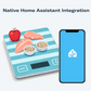 Smart Scale ZS1 features: Zigbee 3.0, 2 AAA batteries, precision weighing, native Home Assistant integration
