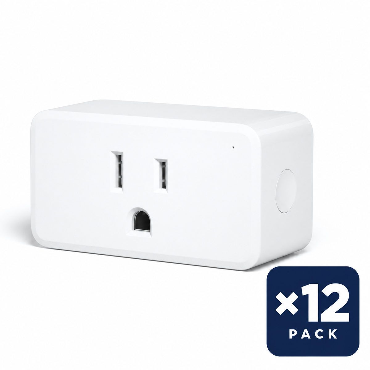 THIRDREALITY Smart Plug Gen2 12-Pack | Power Metering, single product shown with a 12-pack quantity badge.