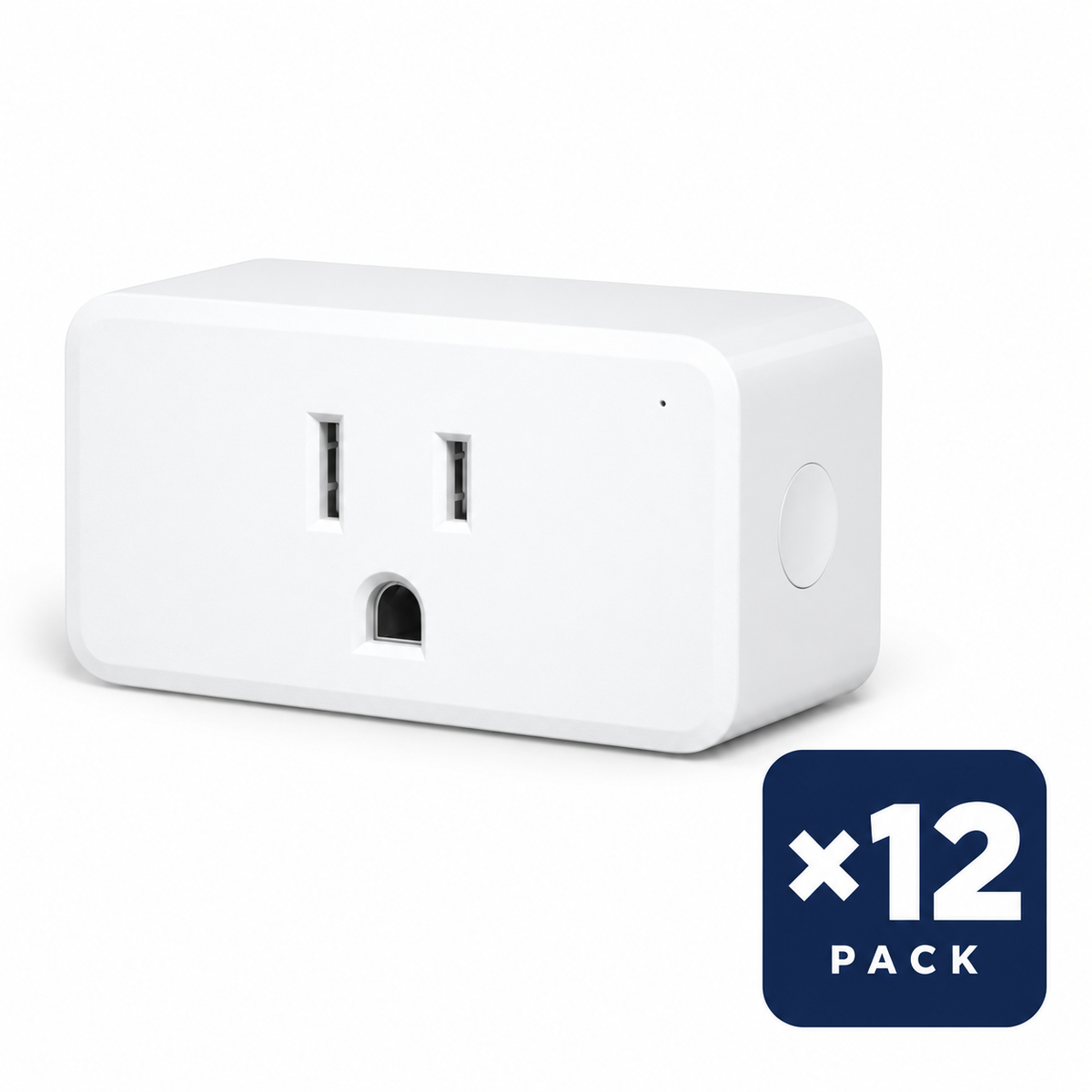 THIRDREALITY Smart Plug Gen3 12-Pack | Zigbee Power Monitoring, single product shown with a 12-pack quantity badge.