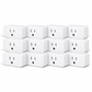 THIRDREALITY Smart Plug Gen3 12-Pack | Zigbee Power Monitoring, showing 12 individual products in a compact staggered group on white.