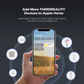 Smart Bridge MZ1 integration illustration connecting THIRDREALITY Zigbee devices to Apple Home.