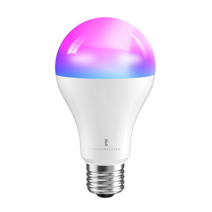 THIRDREALITY Smart Color Bulb ZL2 A21 bulb on a white background.